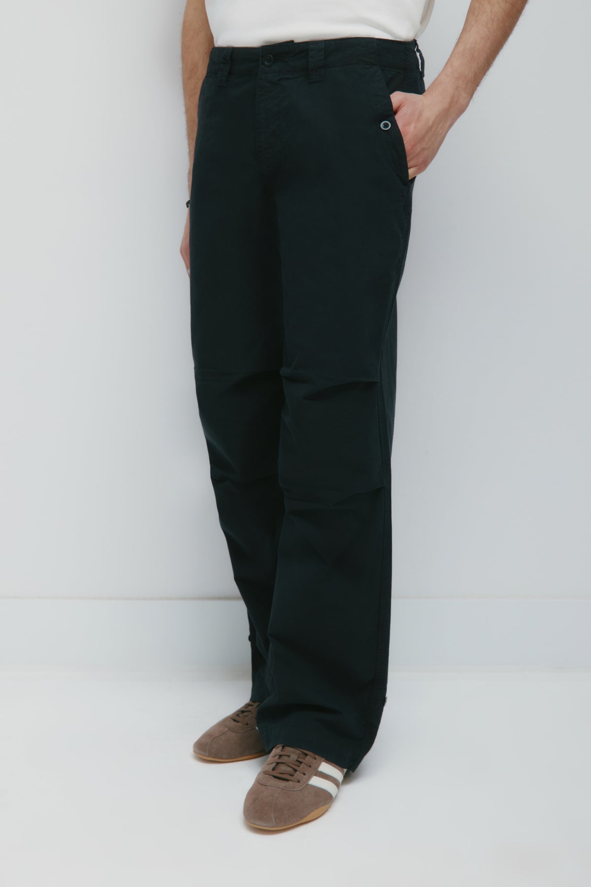 Pantalon Ripstop pour homme en noir