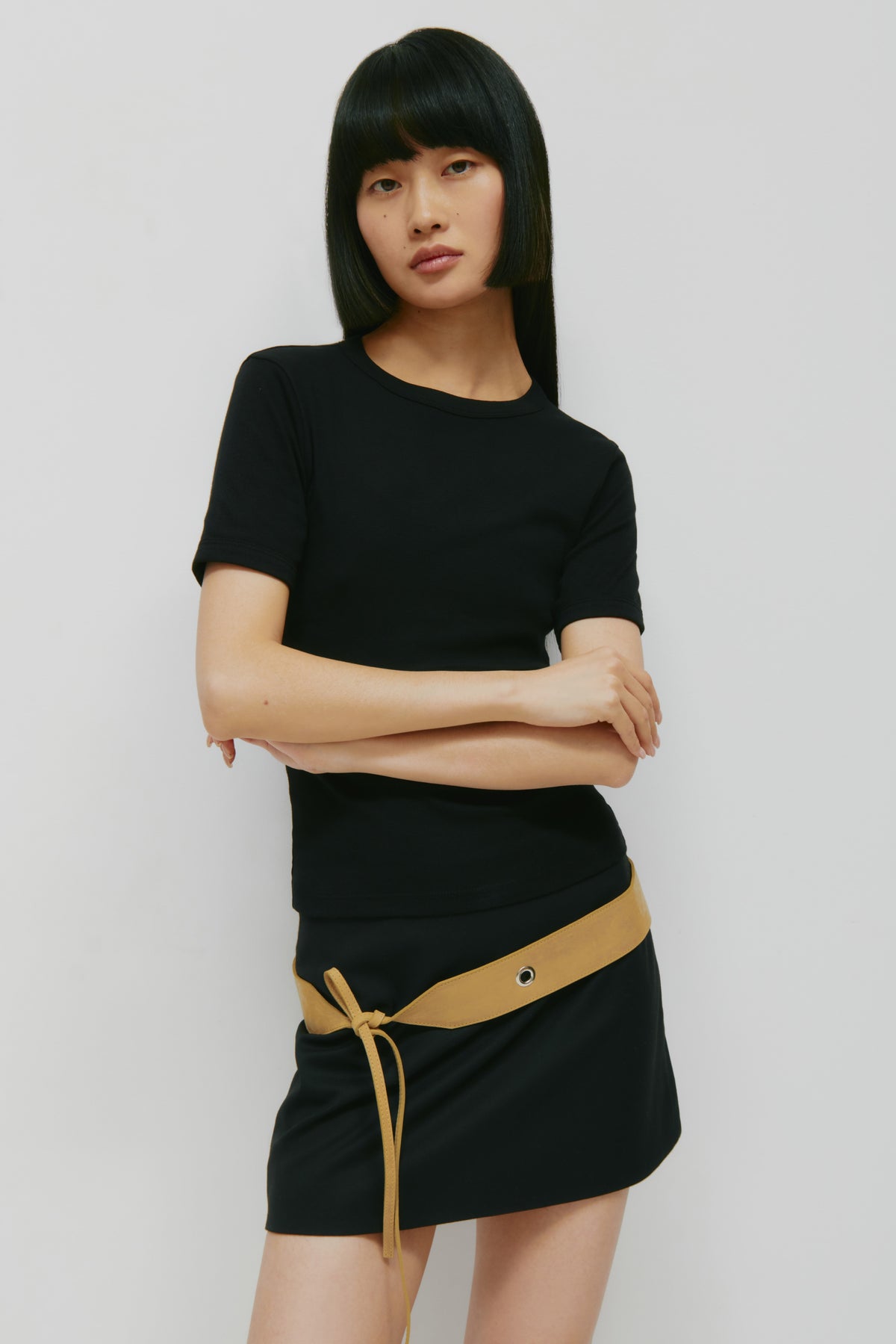 Model is 5’9” and is wearing a size XS.