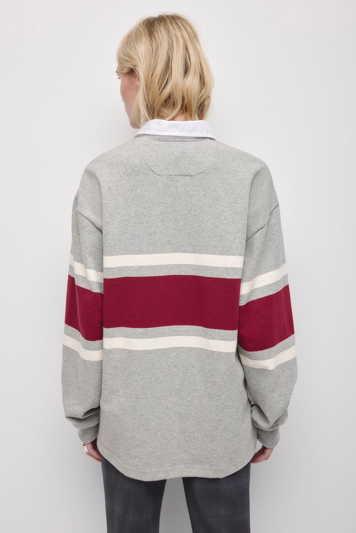 Barbarian Rugby in Ash/Maroon/Ivory