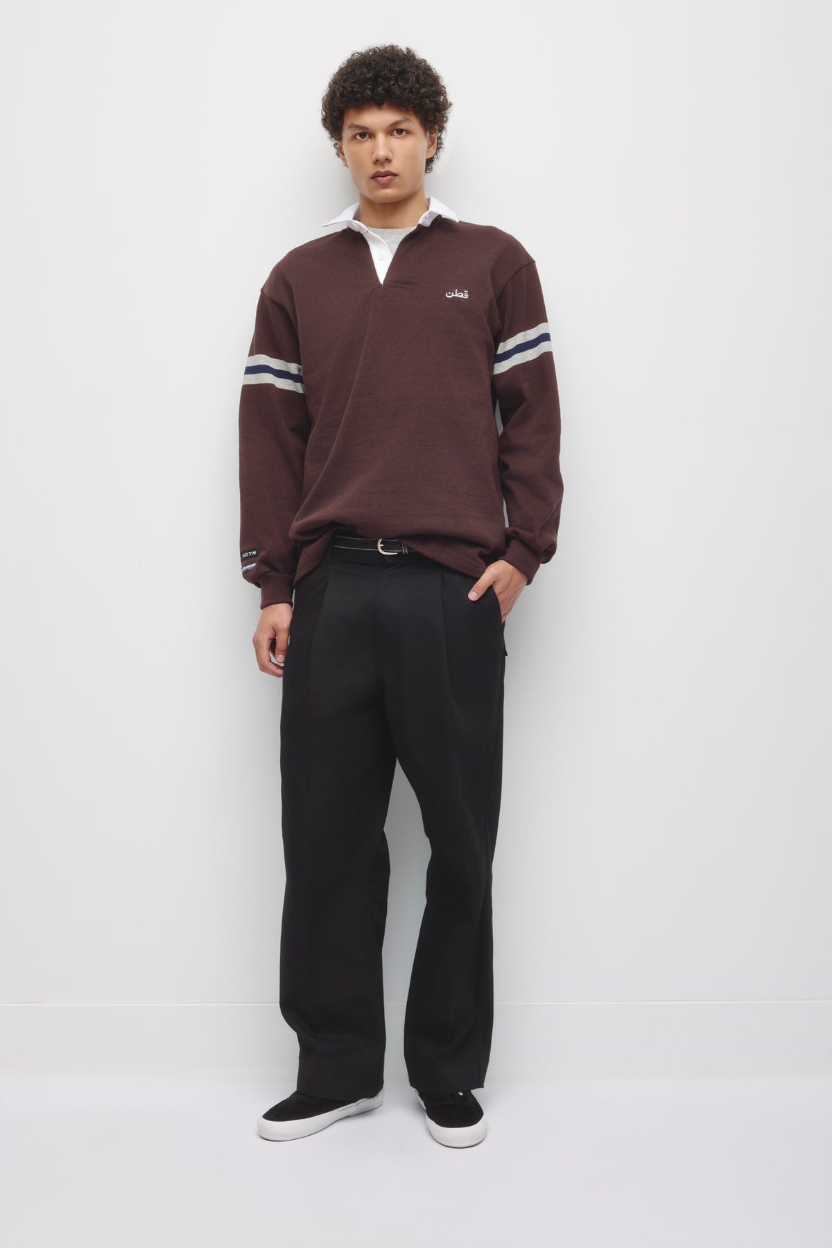 Barbarian Rugby in Brown/Ash/Navy
