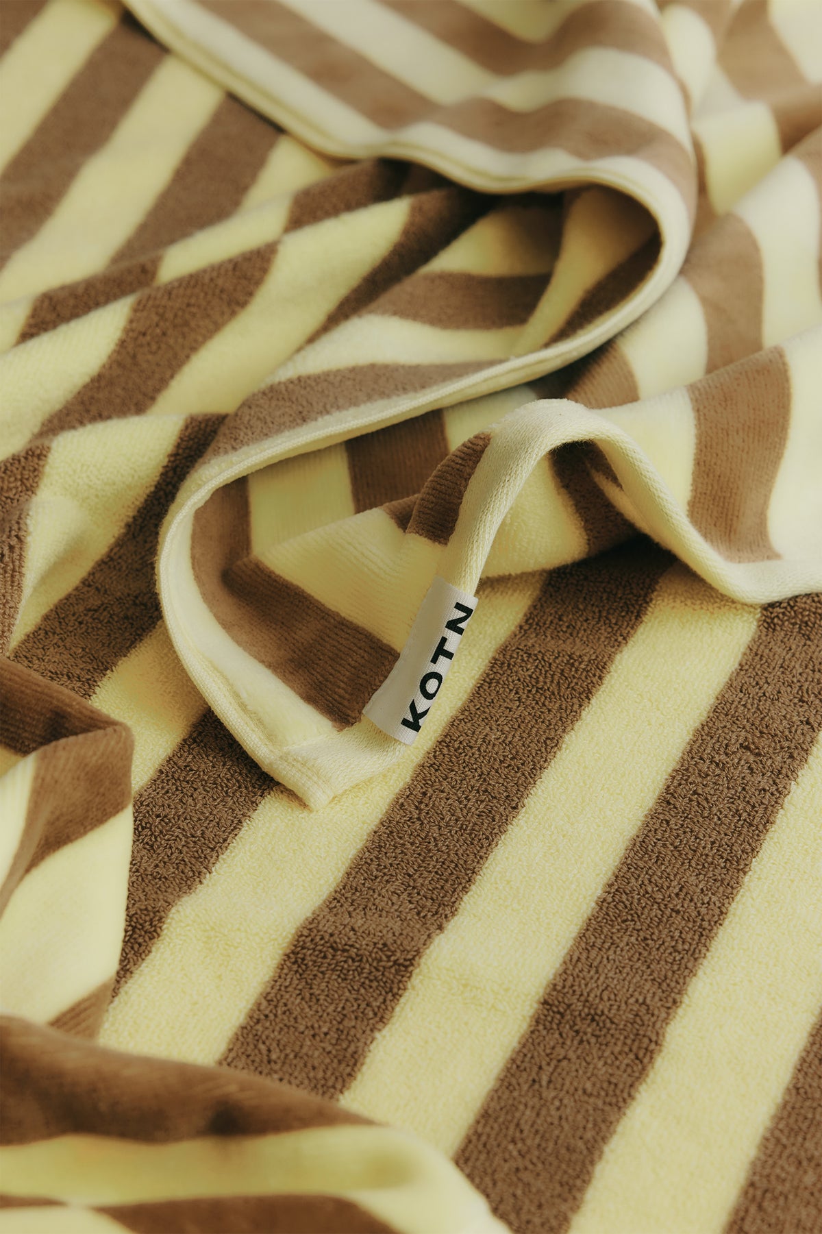 Serviette de plage en sorbet/Taupe