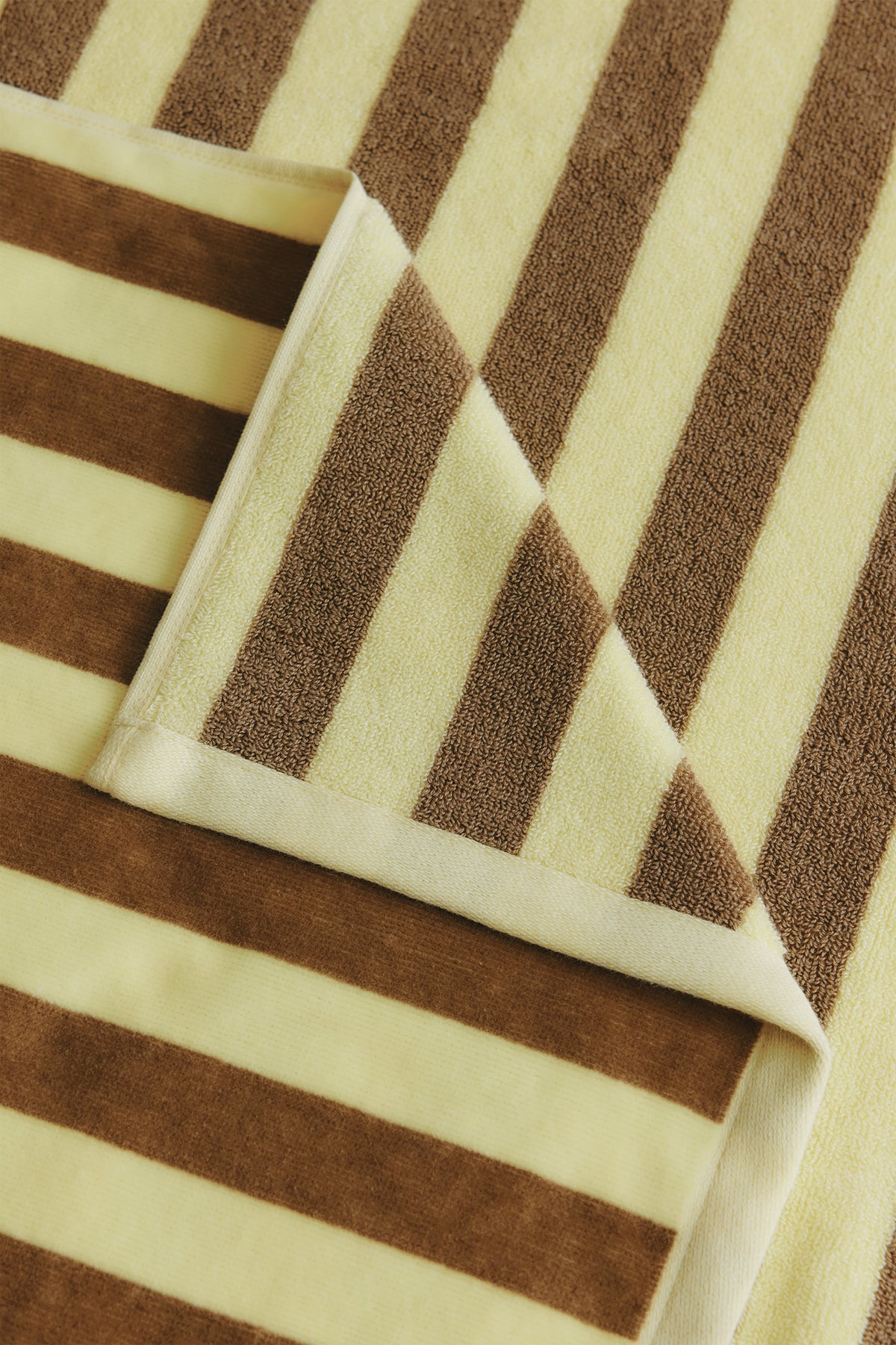 Serviette de plage en sorbet/Taupe