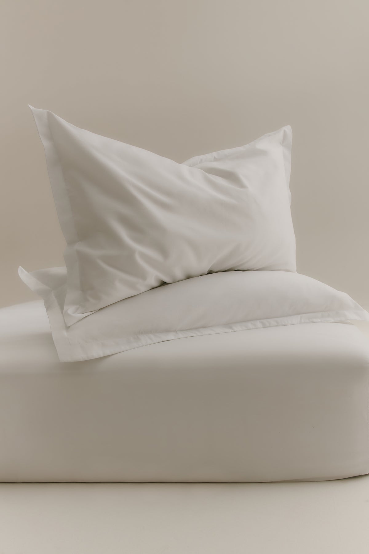 Duvet Cover and Sham Set in White