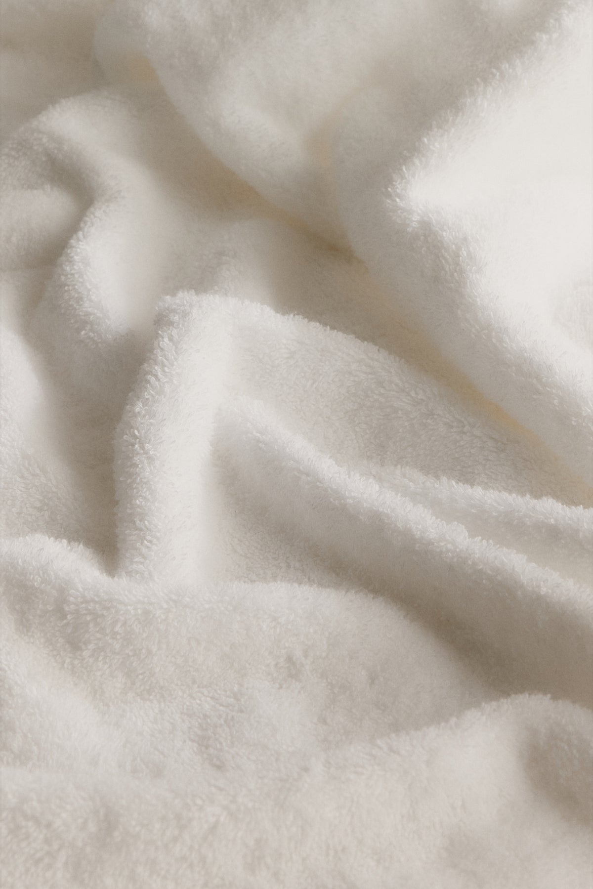 Drap de bain en coton égyptien en blanc