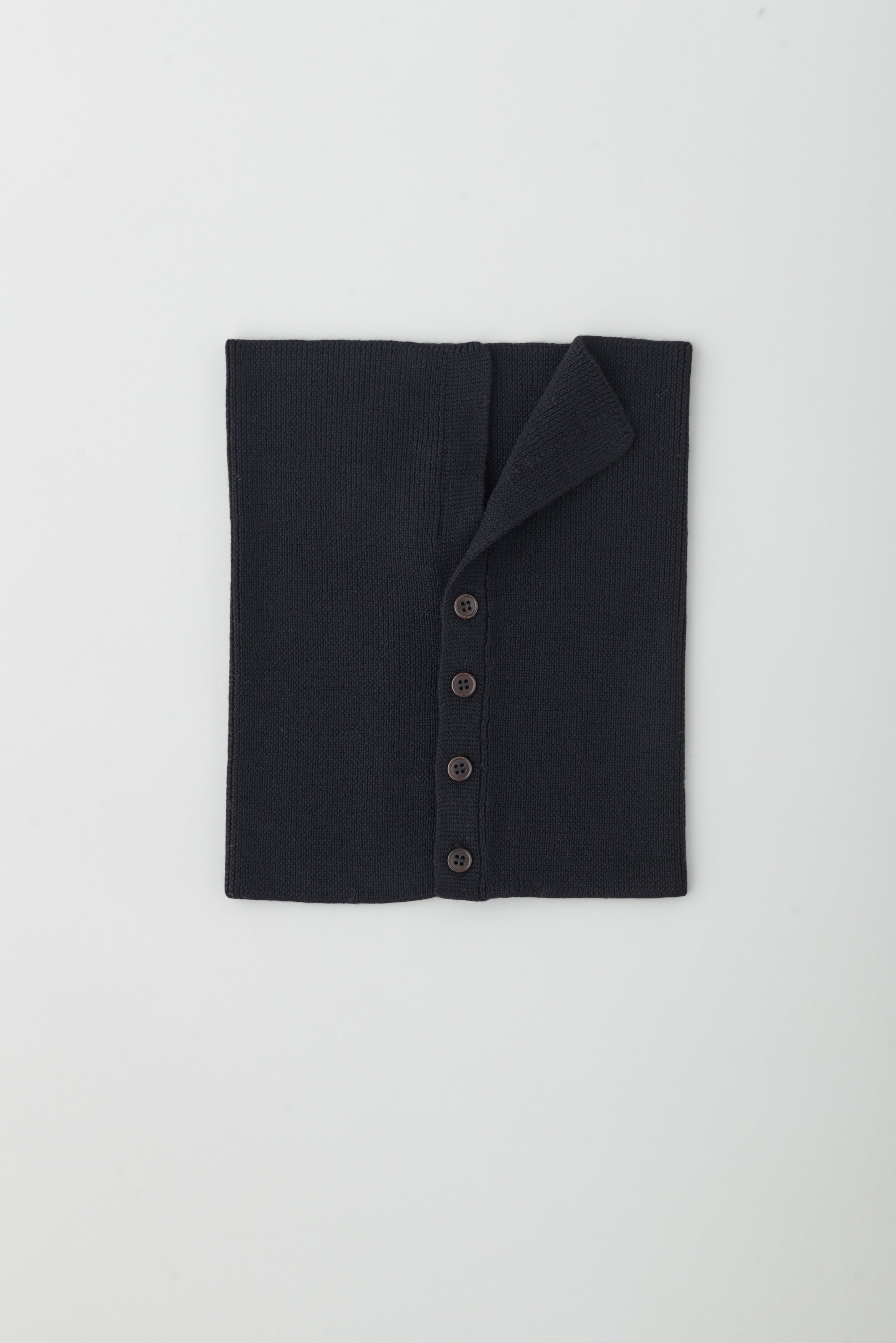 Cache-cou Elba Merino en noir