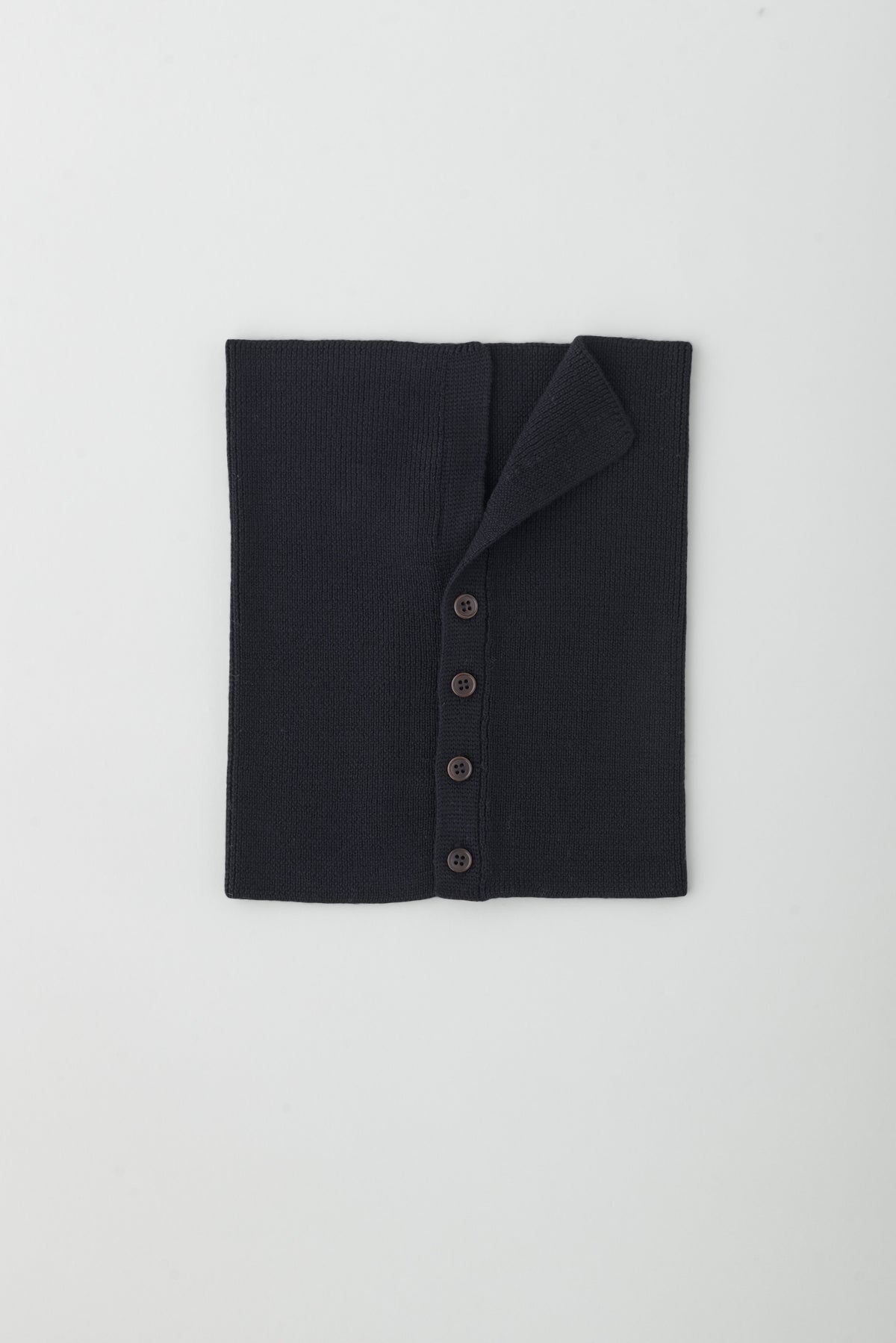 Cache-cou Elba Merino en noir