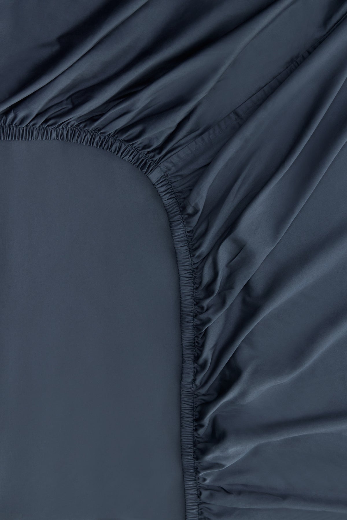 Fitted Sheet and Pillowcase Set in Dark Slate
