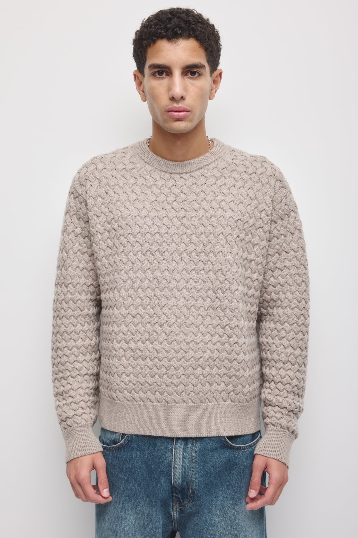 Model is 6’2” and is wearing a size M