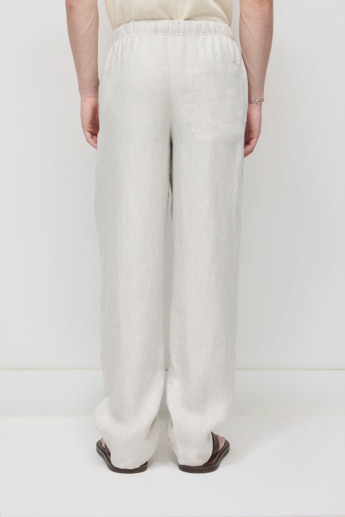 Pantalon de lin Cairo pour hommes en naturel
