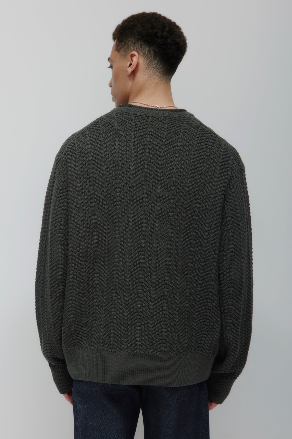 Men's Dahab Rollneck Sweater in Beluga