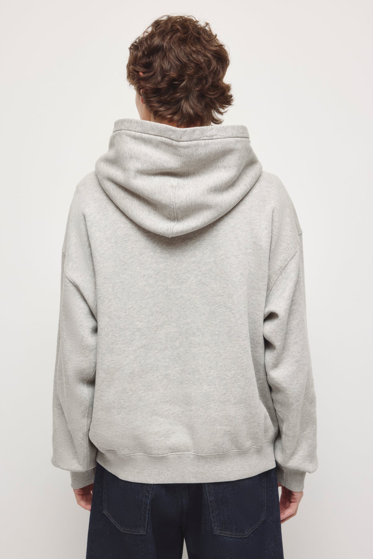 Men's Essential Hoodie  in Heather Grey