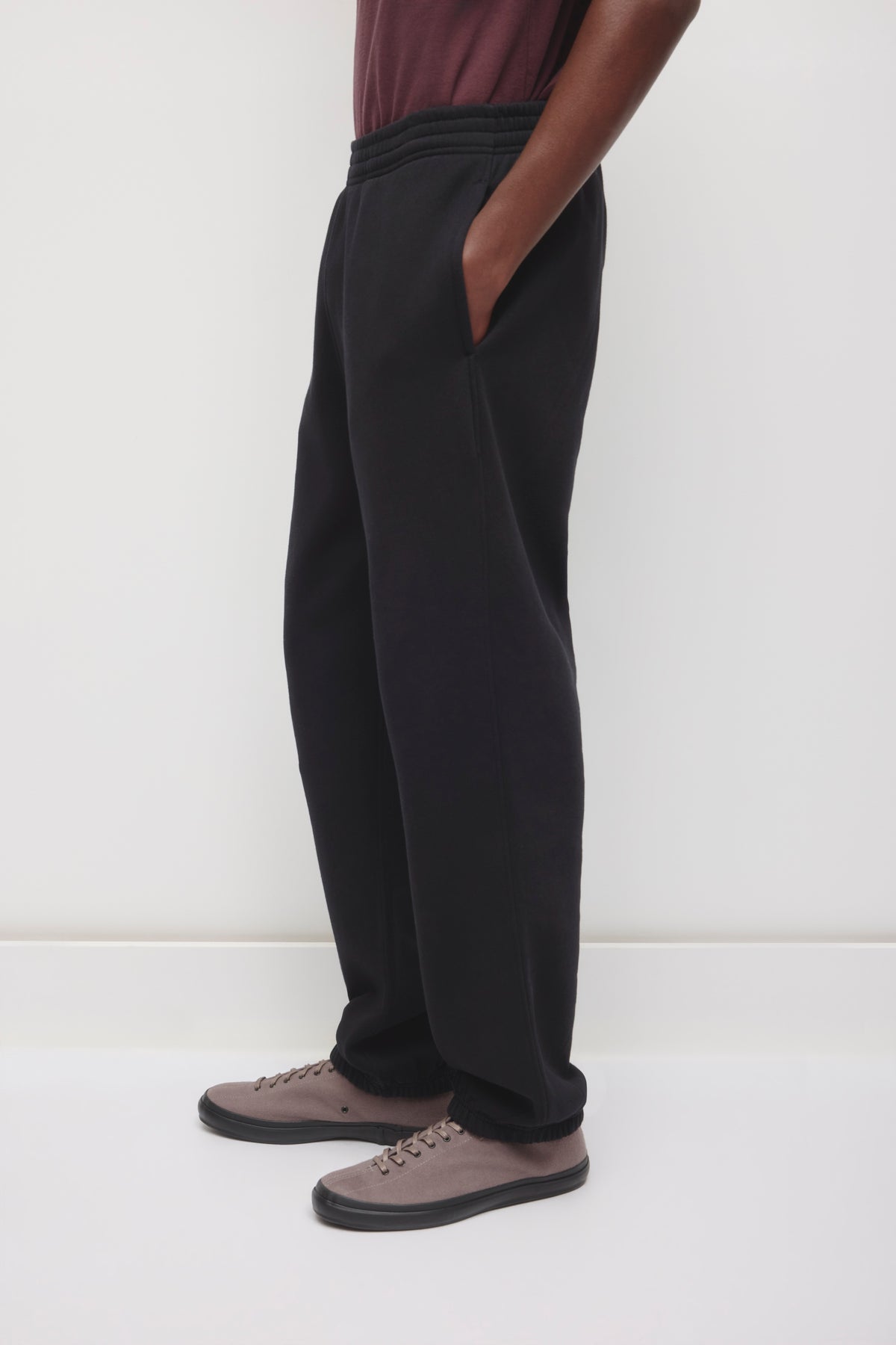 Pantalon de survêtement Essential pour homme en noir