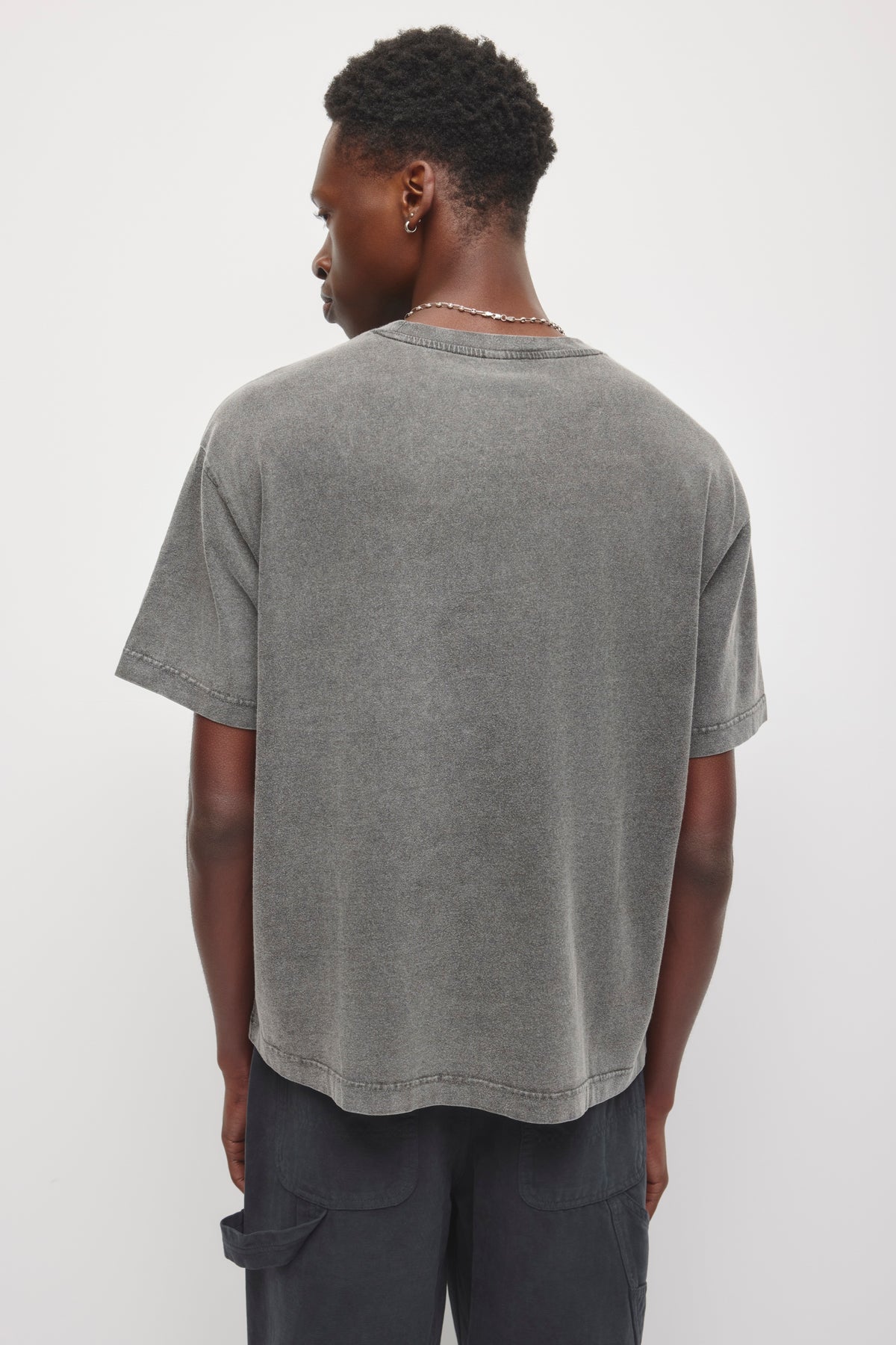 T-shirt Fade Out pour Homme en presque noir