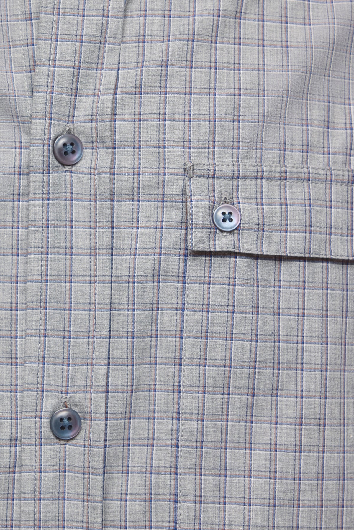 Chemise Haydar pour homme à carreaux gris/lavande cendrée