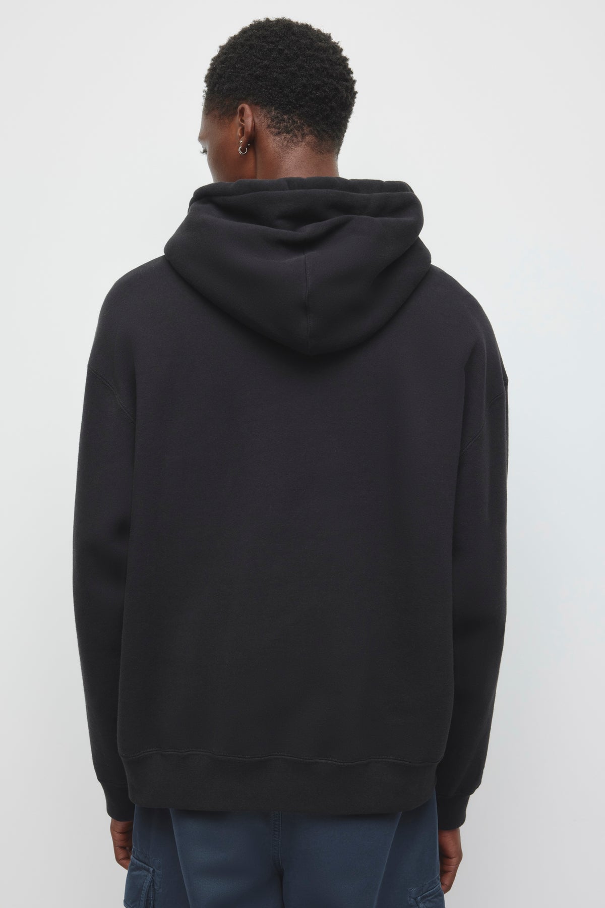Men's Heavyweight Hoodie in Black