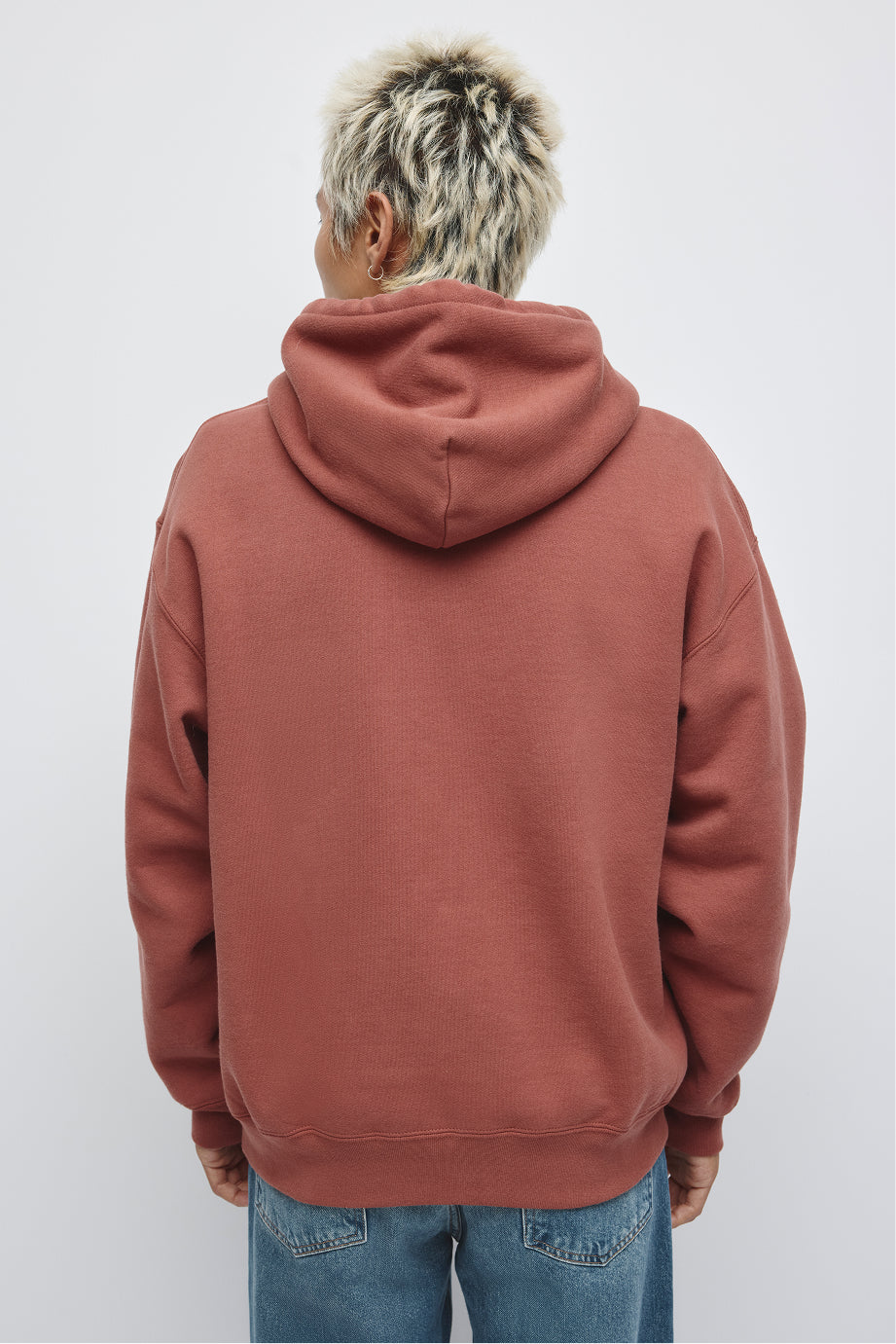 Men's Heavyweight Hoodie in Mahogany