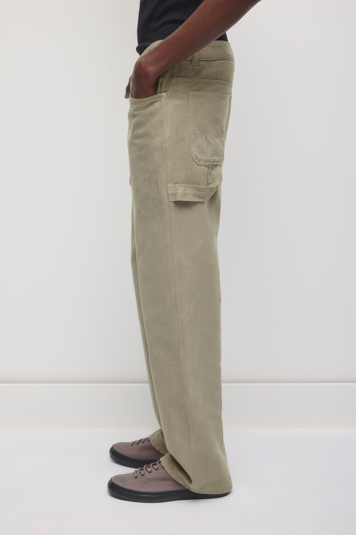 Pantalon de travail Naba pour homme en vert prairie