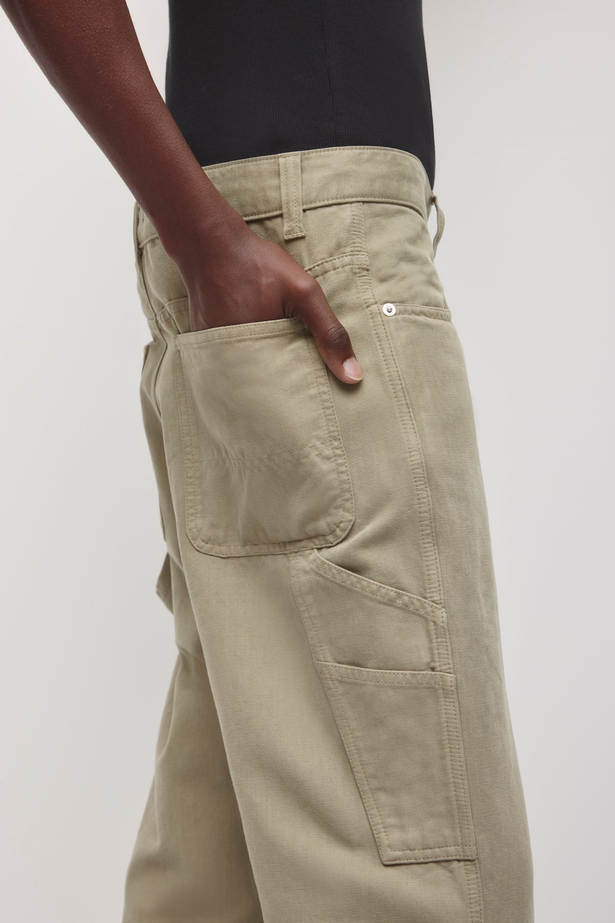 Pantalon de travail Naba pour homme en vert prairie
