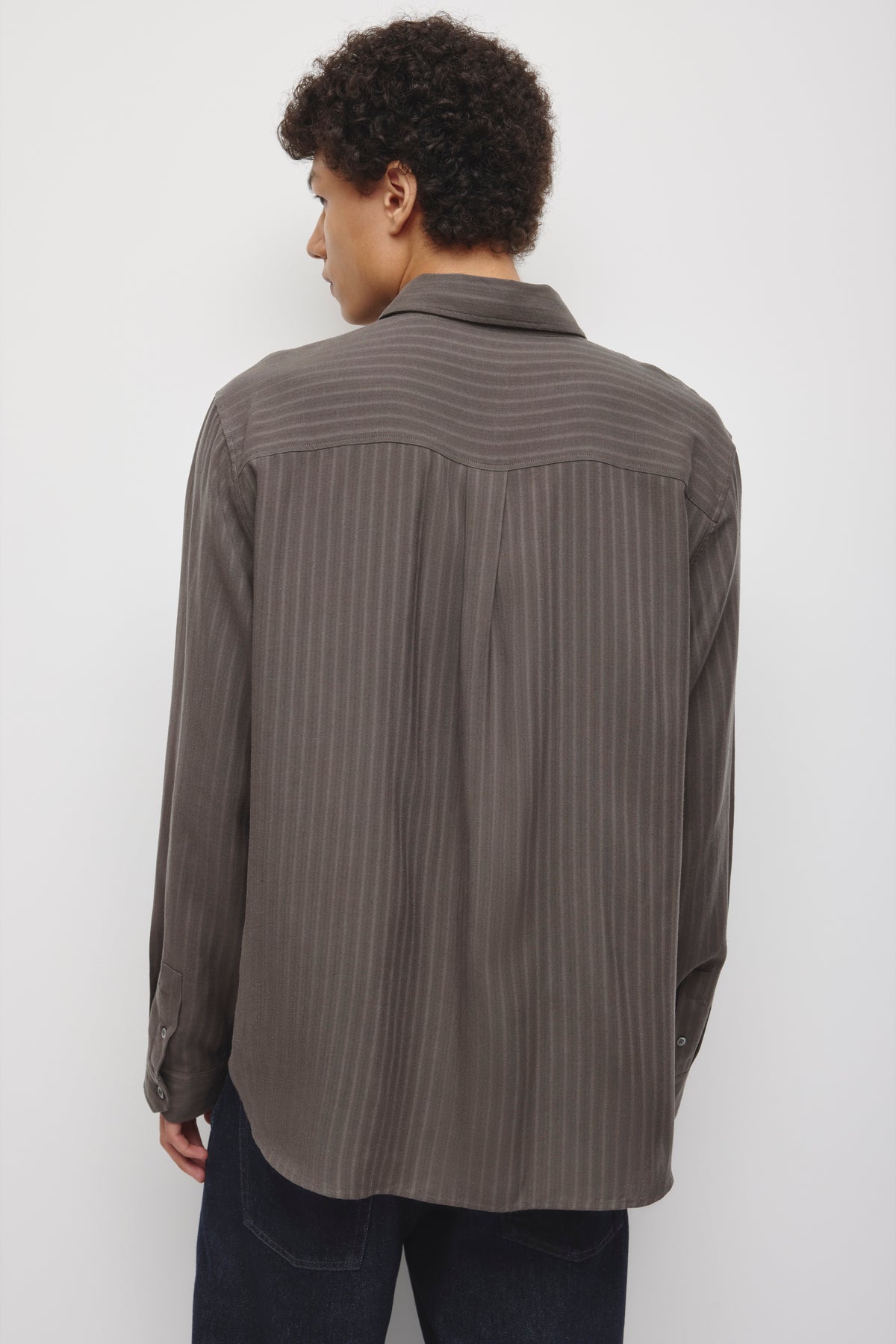 Chemise Ramad pour homme en charcoal