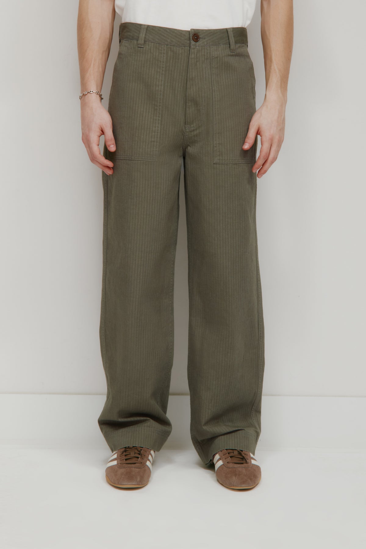 Pantalon Sabr pour homme en olive