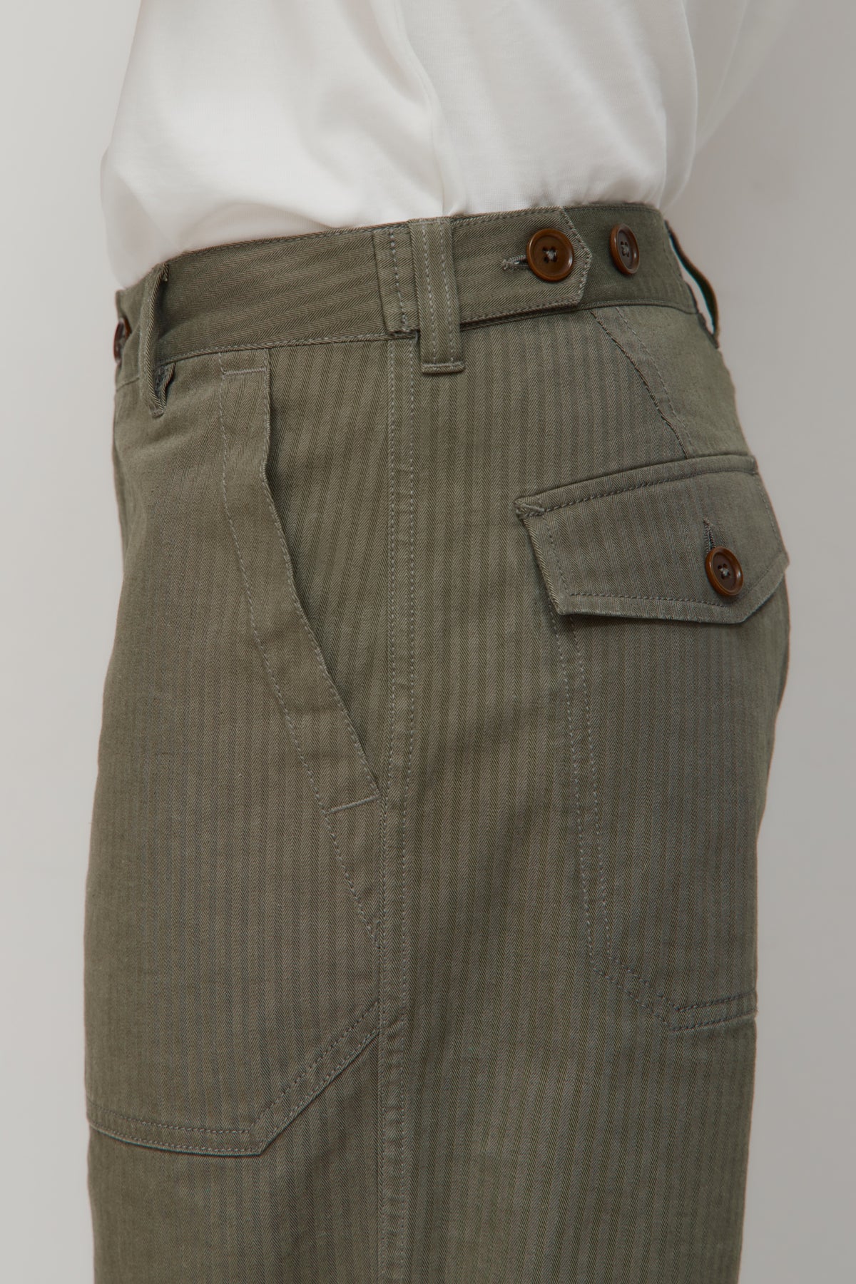 Pantalon Sabr pour homme en olive