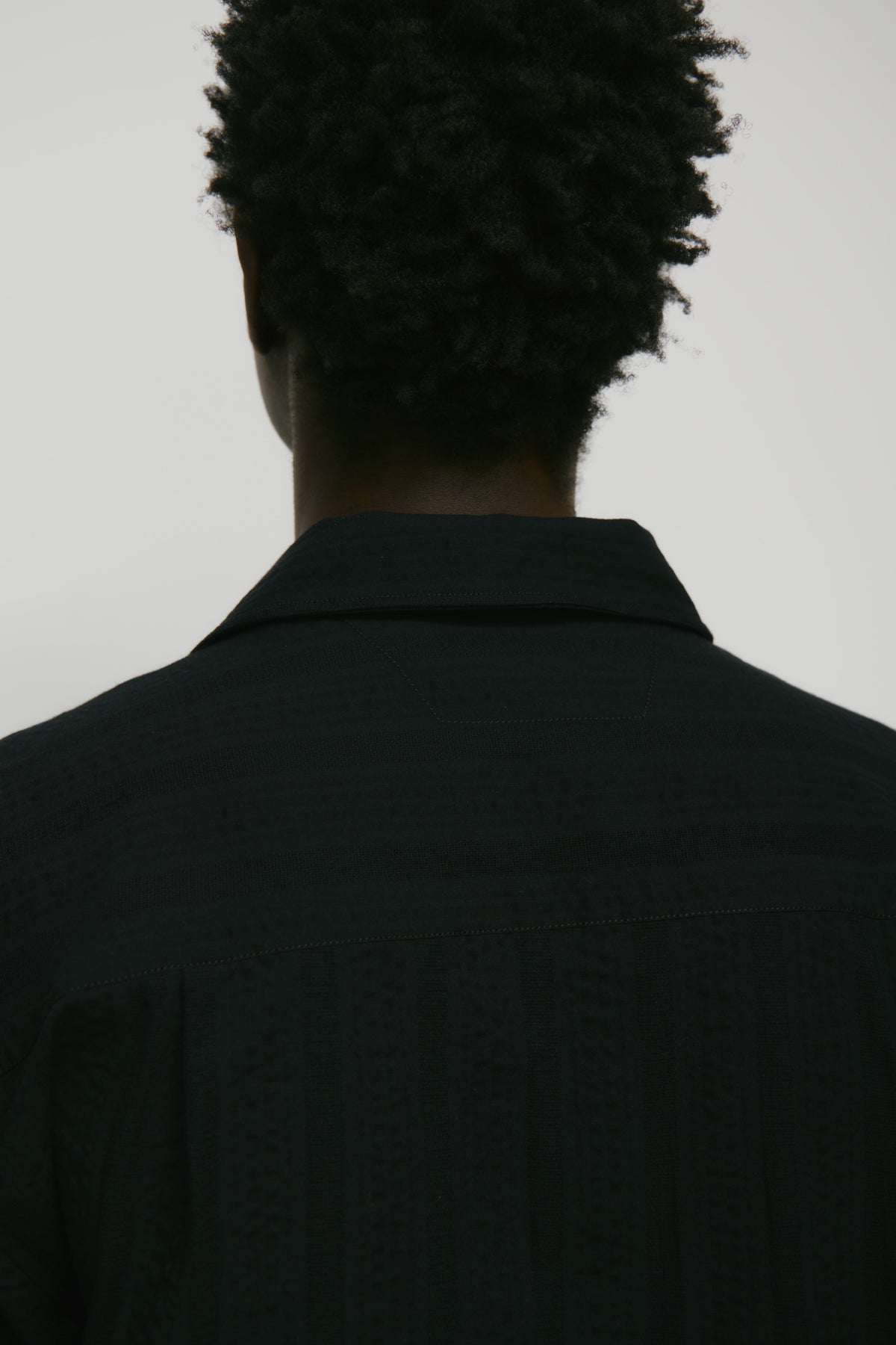 Chemise Sadeem pour homme en noir