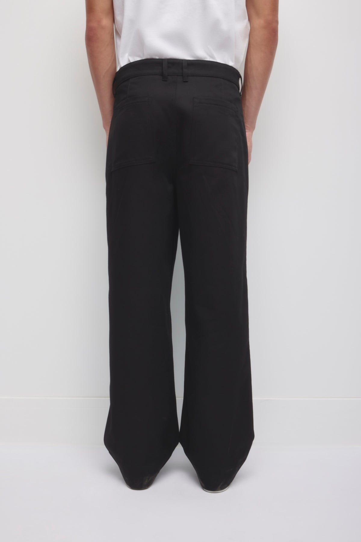 Pantalon ample en buma pour homme en noir