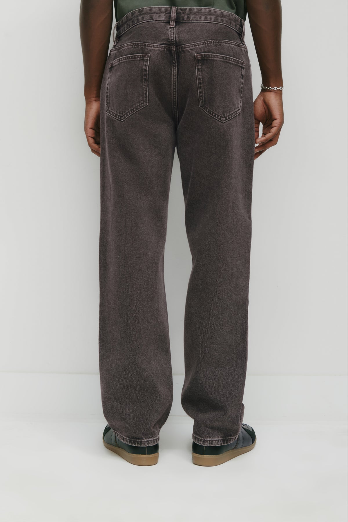 Jean Taba pour homme en brun Délav