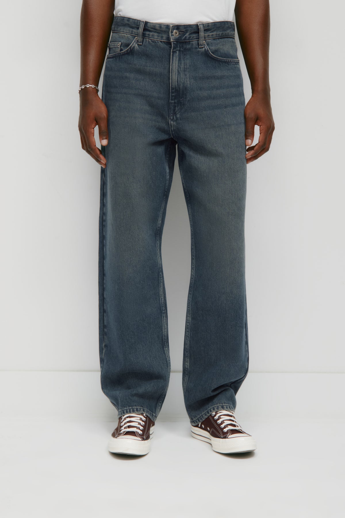 Jean Taba pour homme en délavage orage