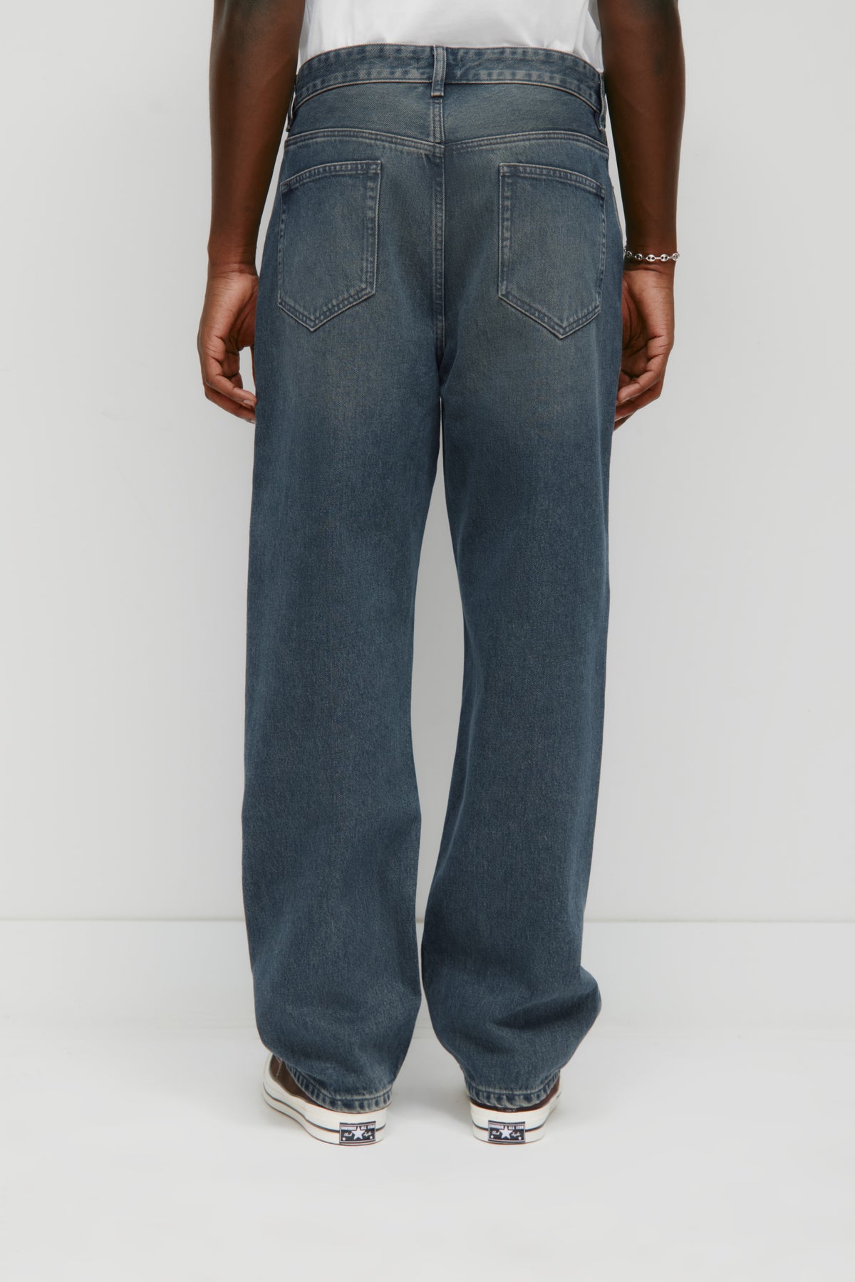 Jean Taba pour homme en délavage orage