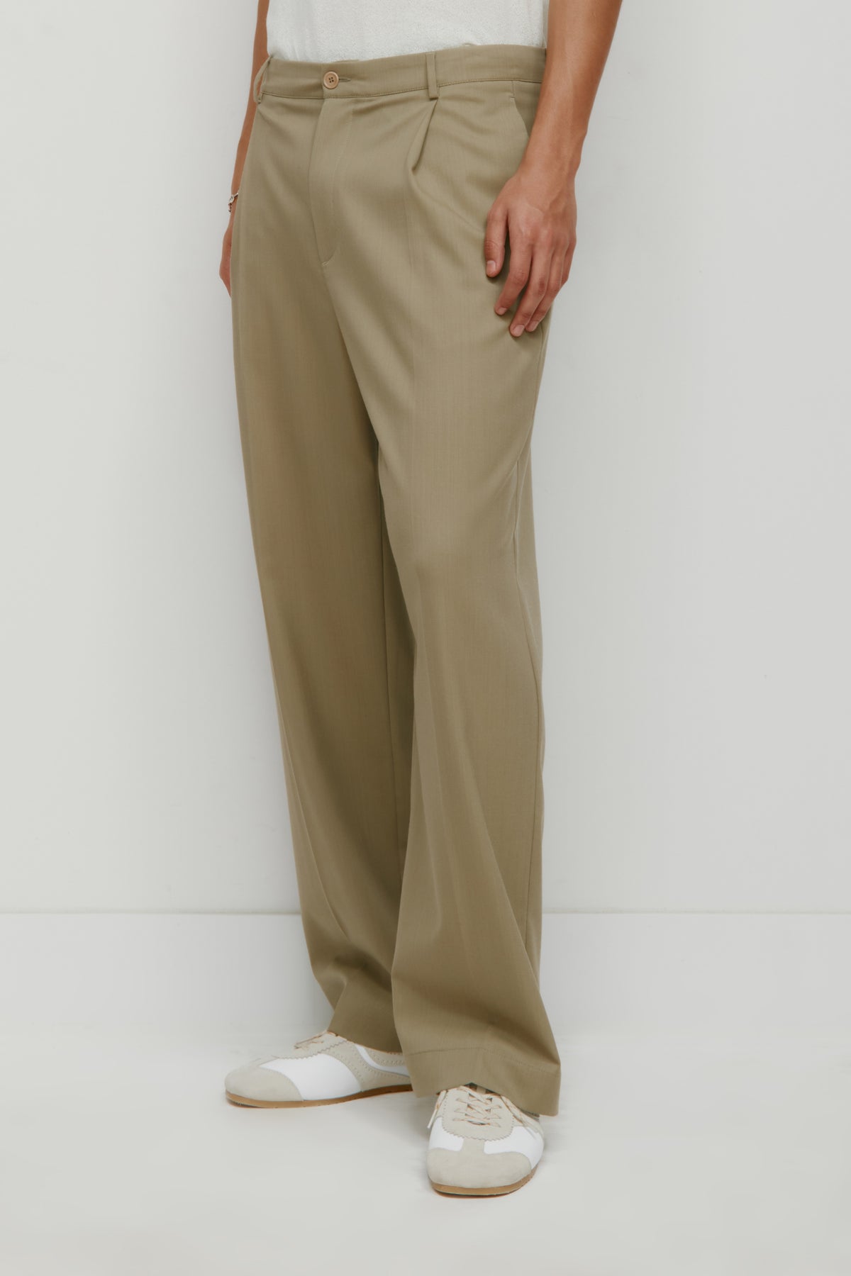 Pantalon Ripstop pour homme en olive Poussiéreux