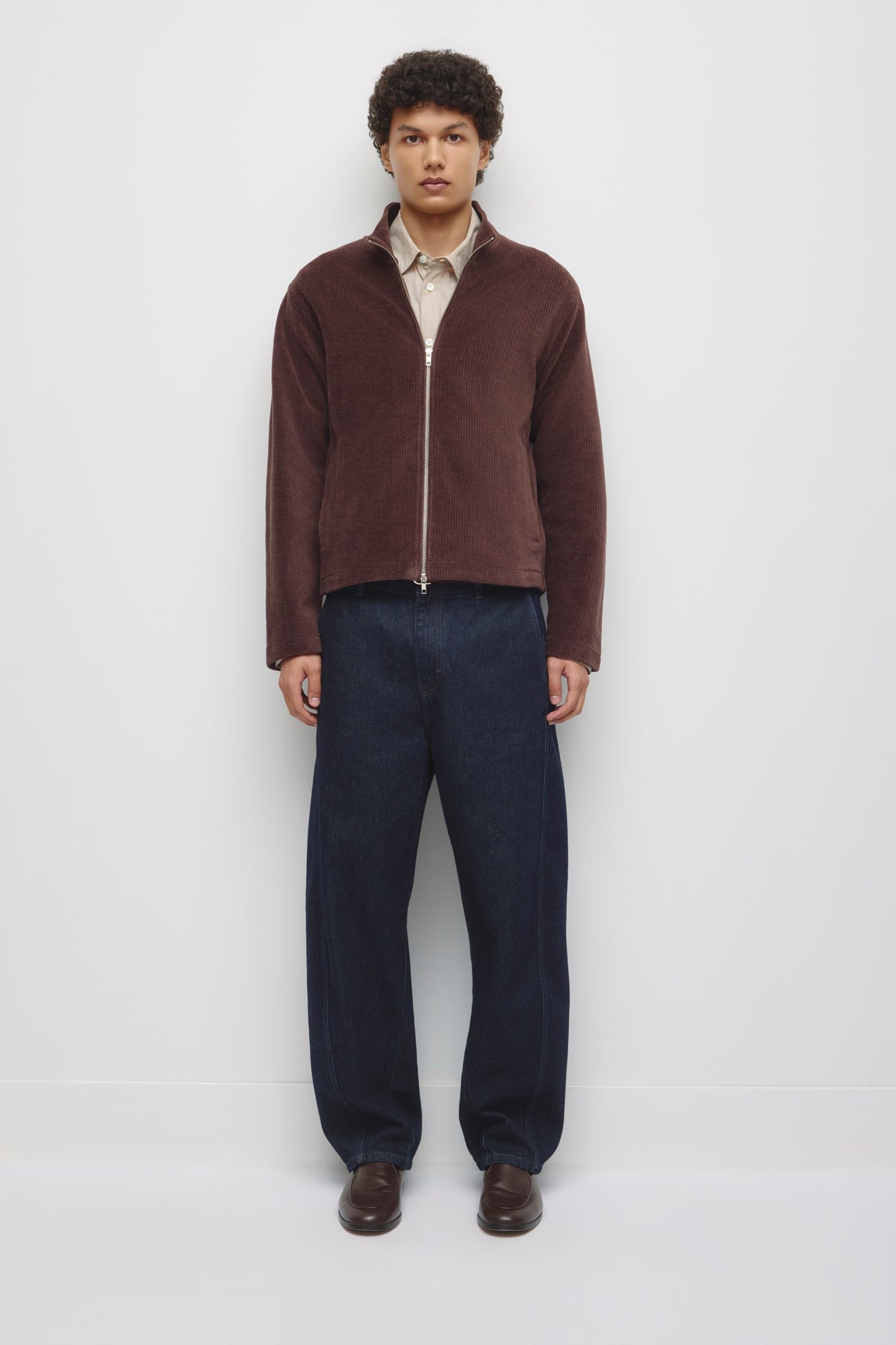 Men's Twisted Denim in Rinse