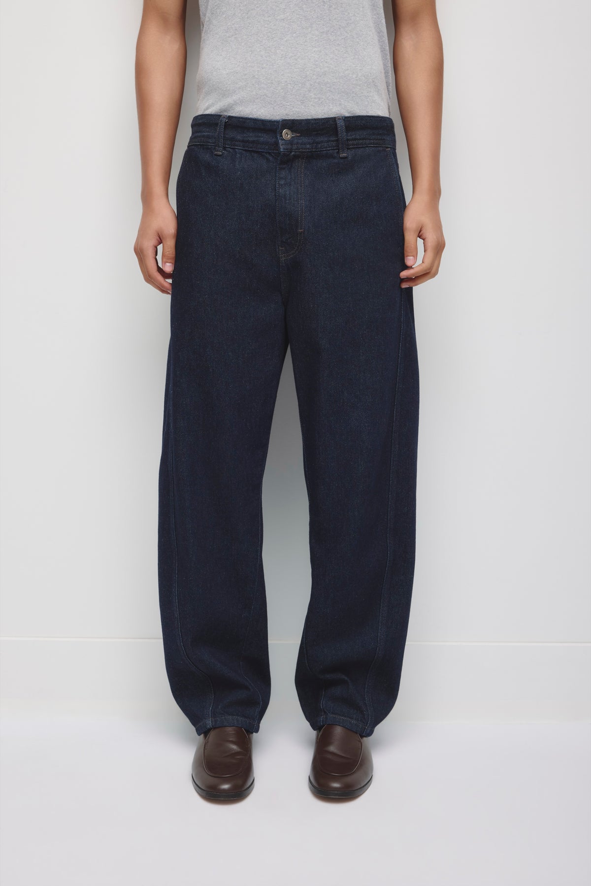 Men's Twisted Denim in Rinse