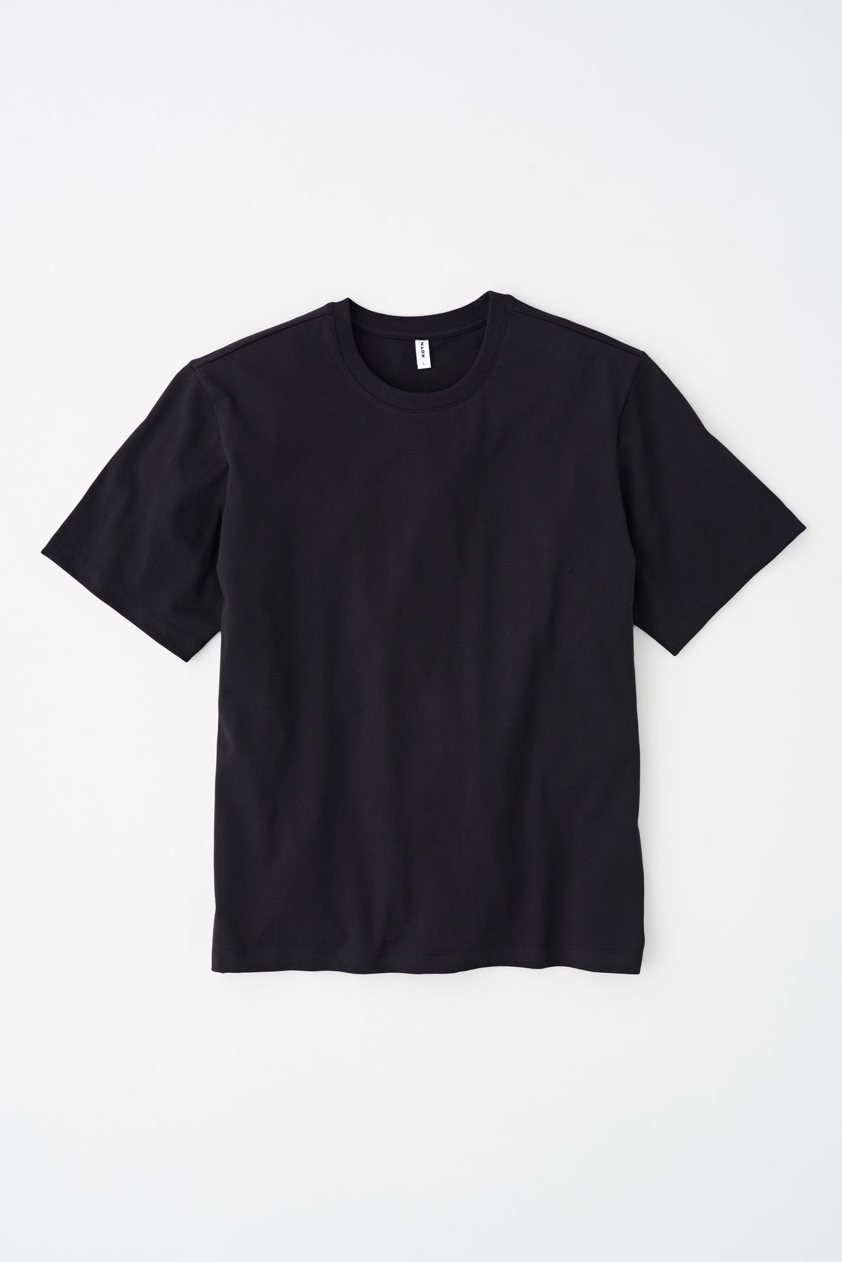 Hommes Heavyweight Easy Crew en noir