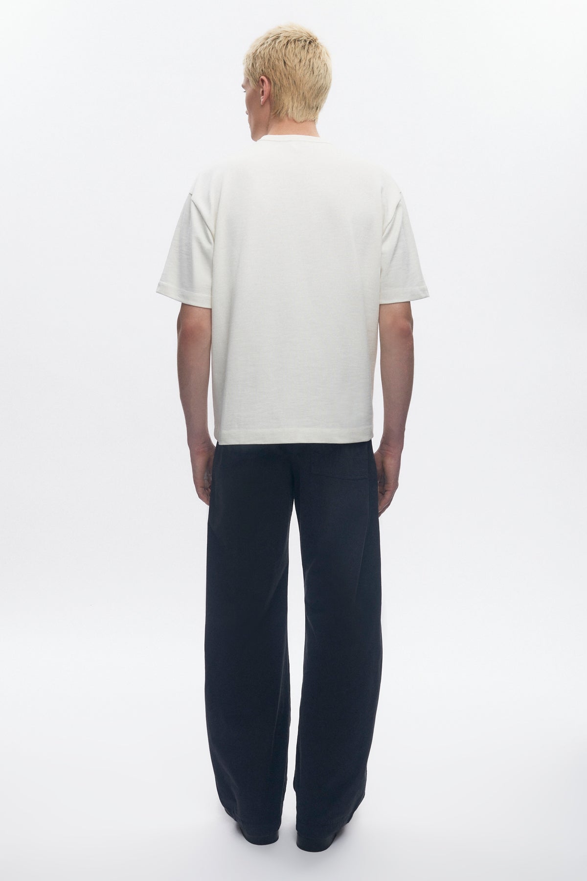 Men's Box Slub Tee in Marshmallow