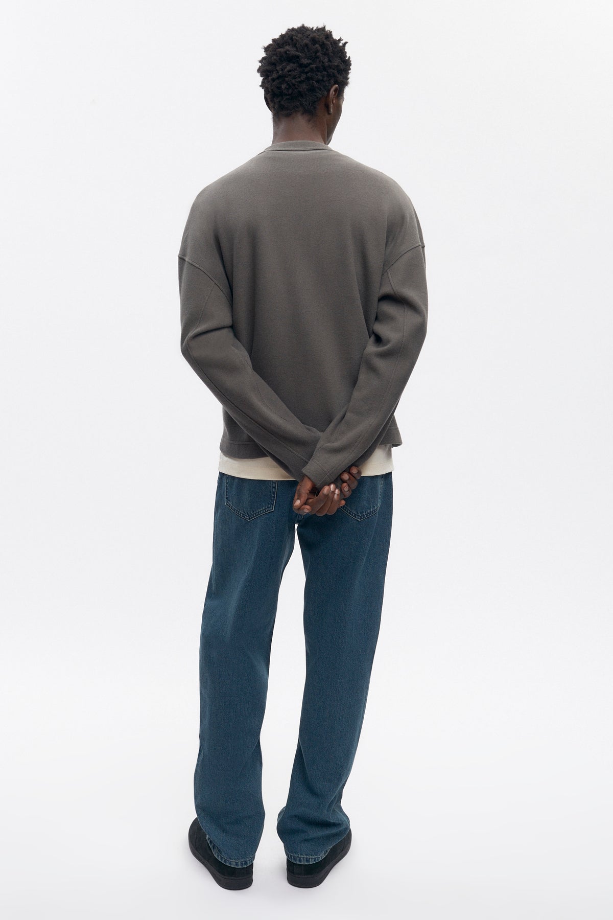 Cardigan confortable pour homme en béluga