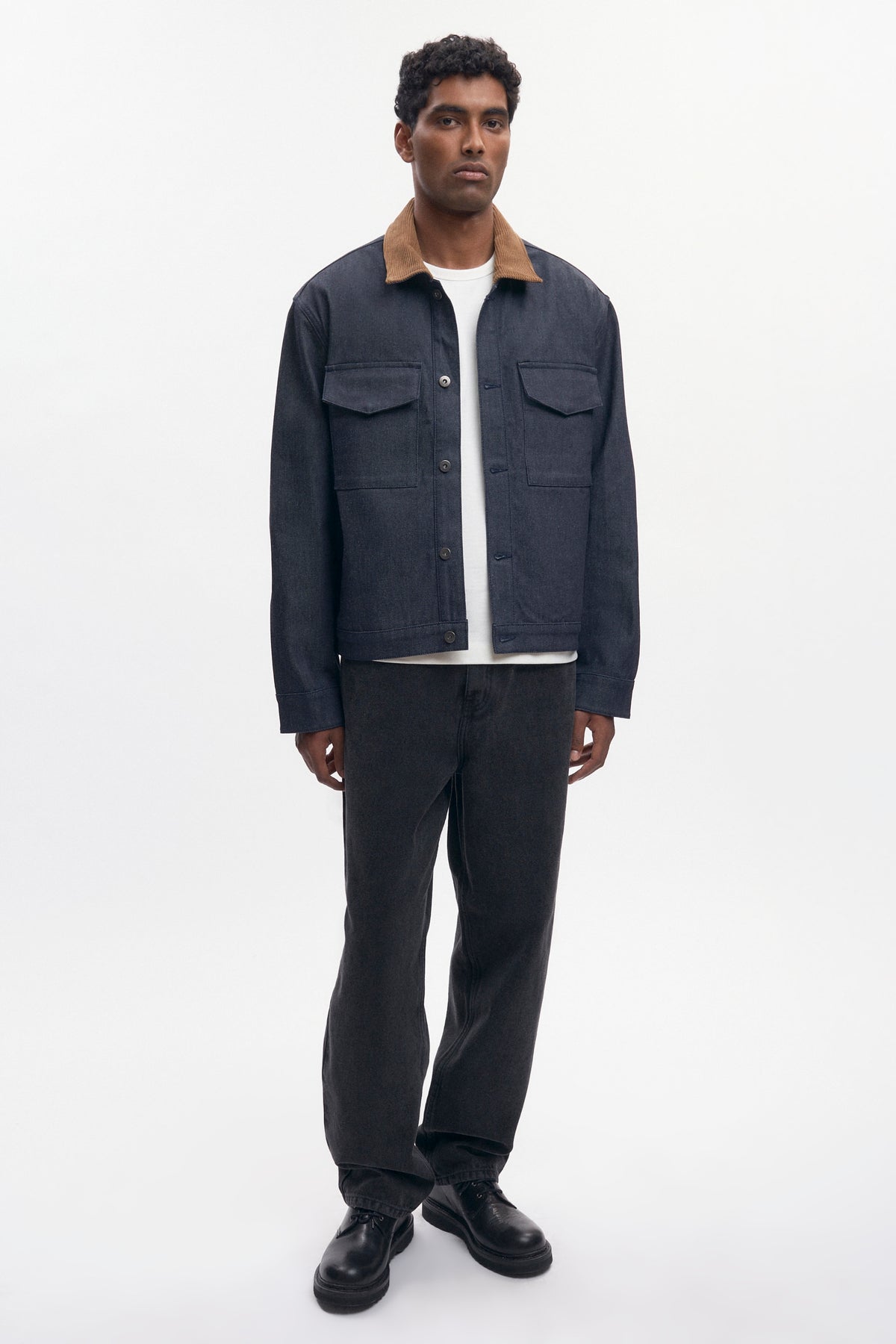 Surchemise en denim pour homme en raw