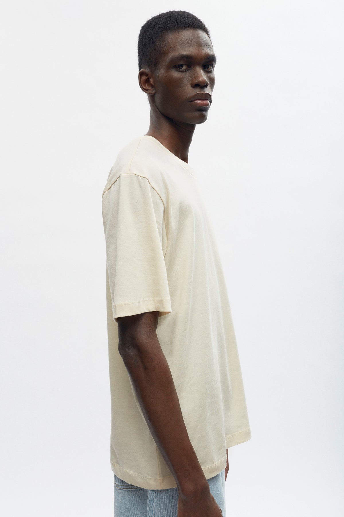 Men's Easy Crew in Natural