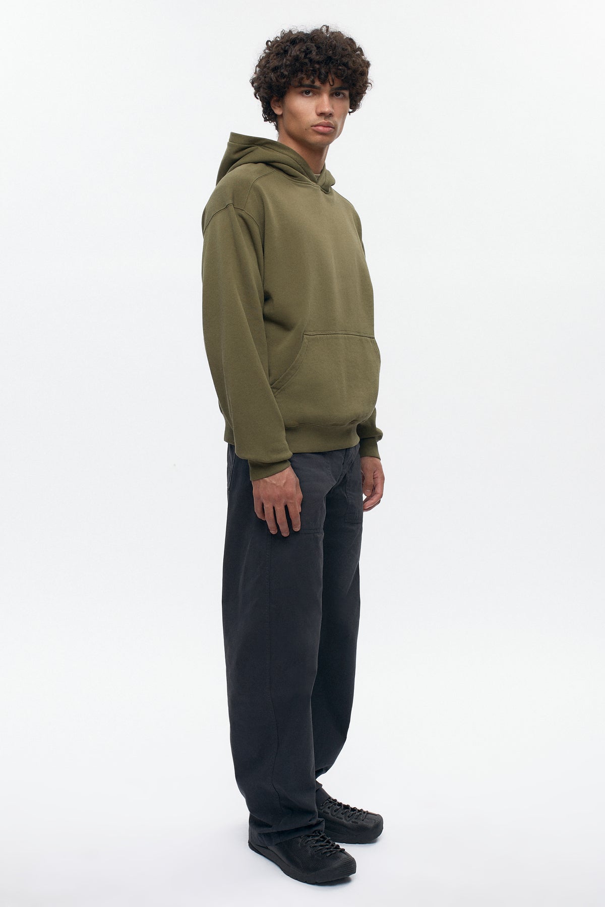 Men's Essential Hoodie  in Olive