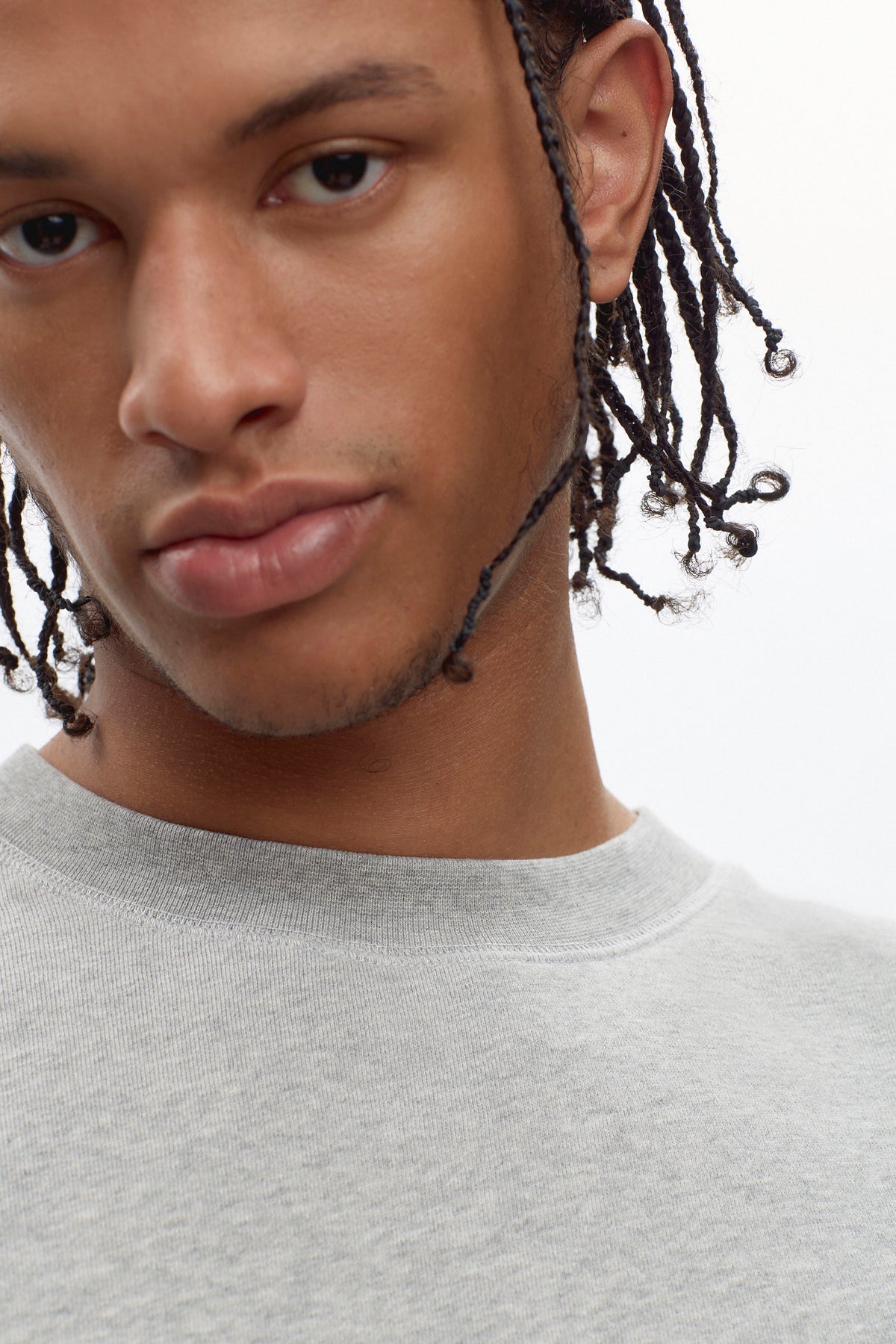 Coton ouaté Essential en gris chiné