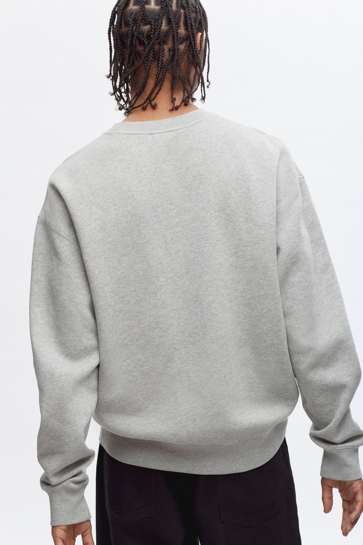 Coton ouaté Essential en gris chiné
