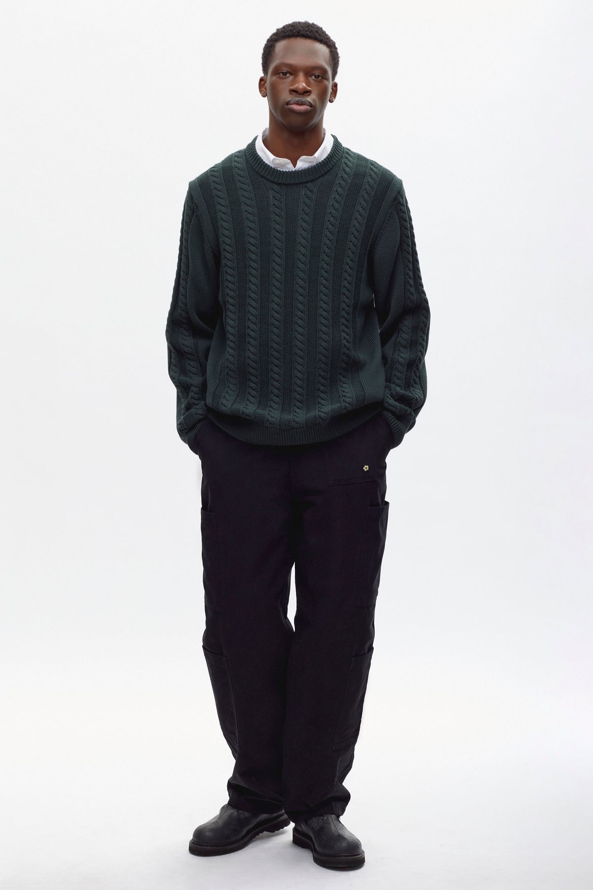 Rukundo is 6’1 a regular 30 and wearing a 30.