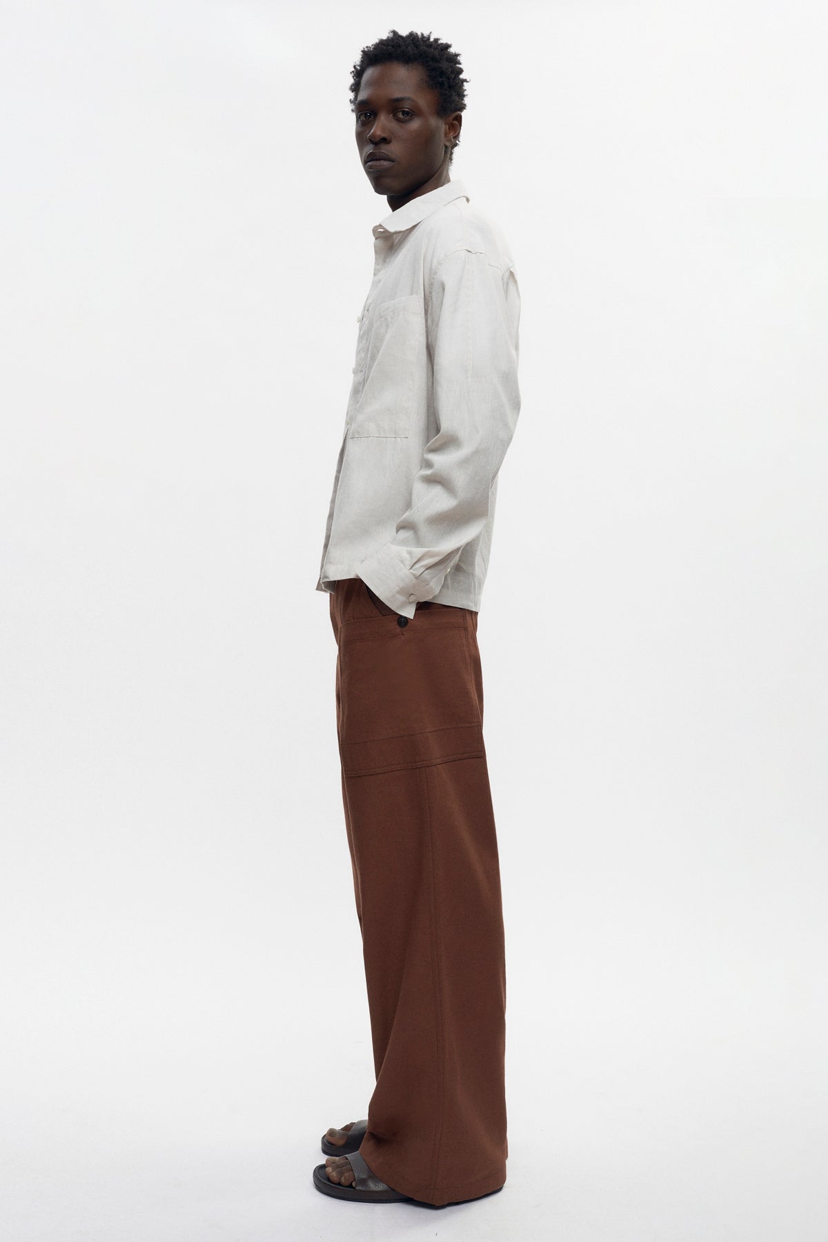 Pantalon à poches Harvest en cappuccino