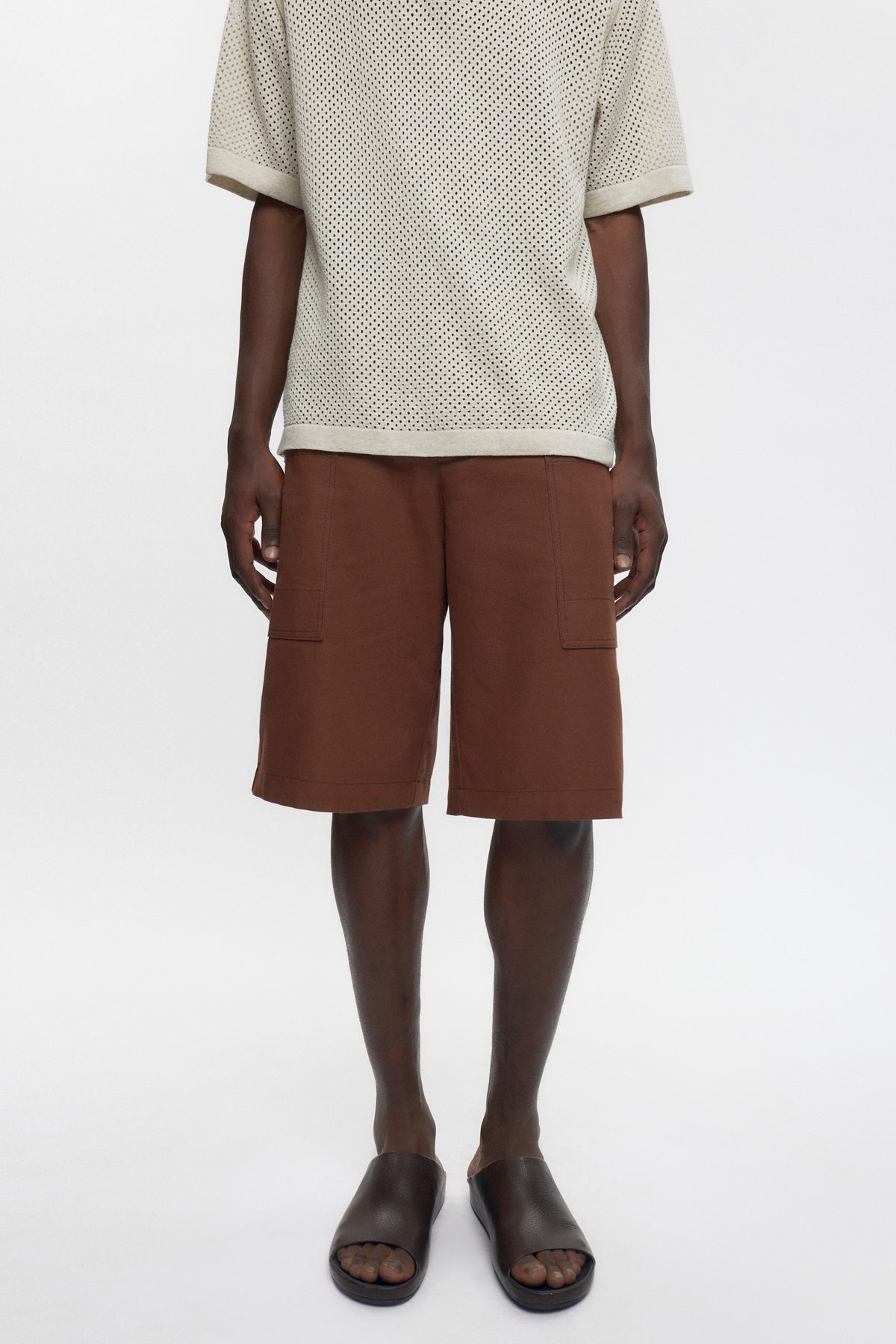 Harvest Pocket Shorts in Cappuccino