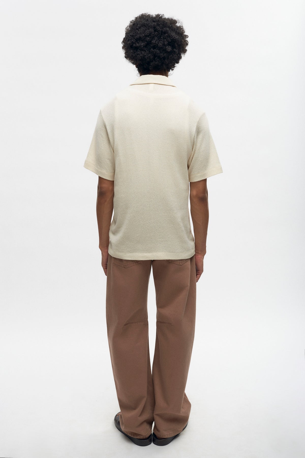 Luxor Jersey Polo in Natural