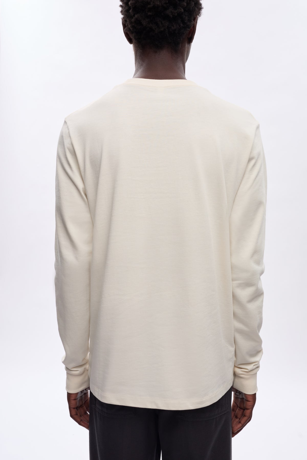 Men's Midweight Longsleeve in Natural