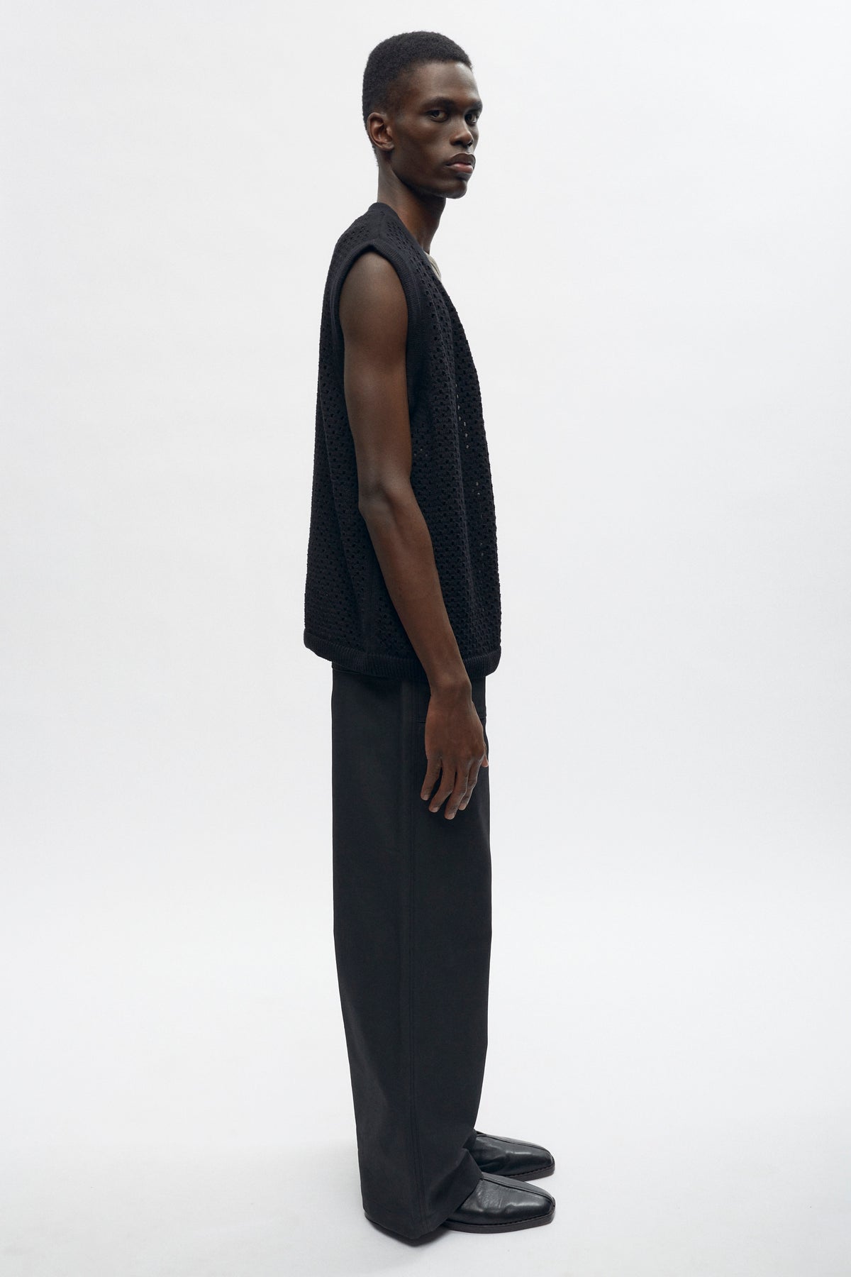 Gilet Mina en noir