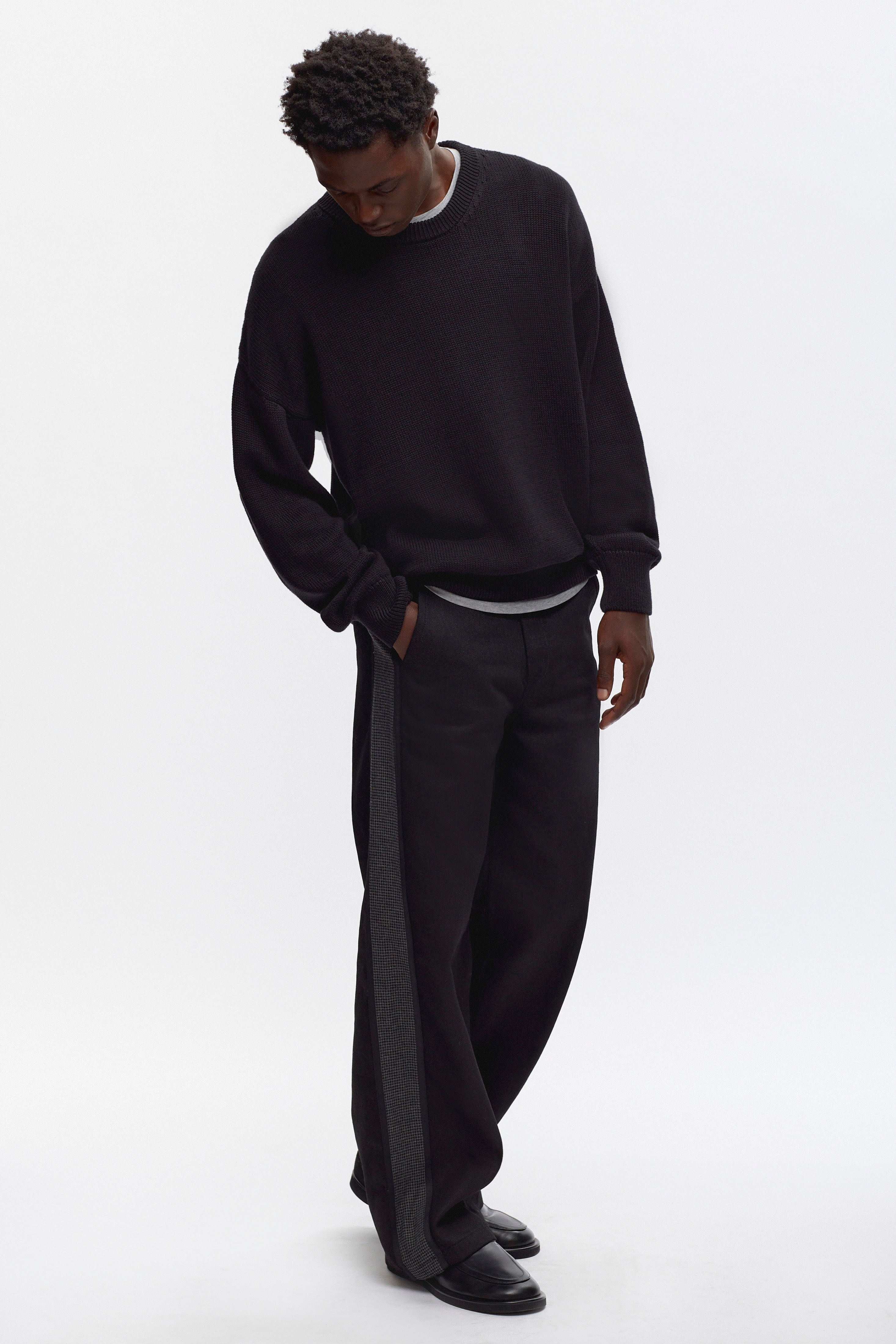 Hommes Rivoli Denim en noir