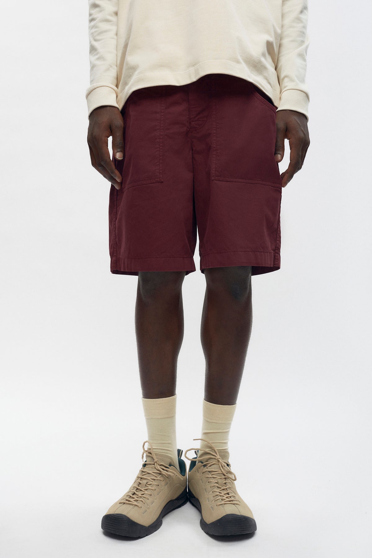 Short de plage Tefnut en prune