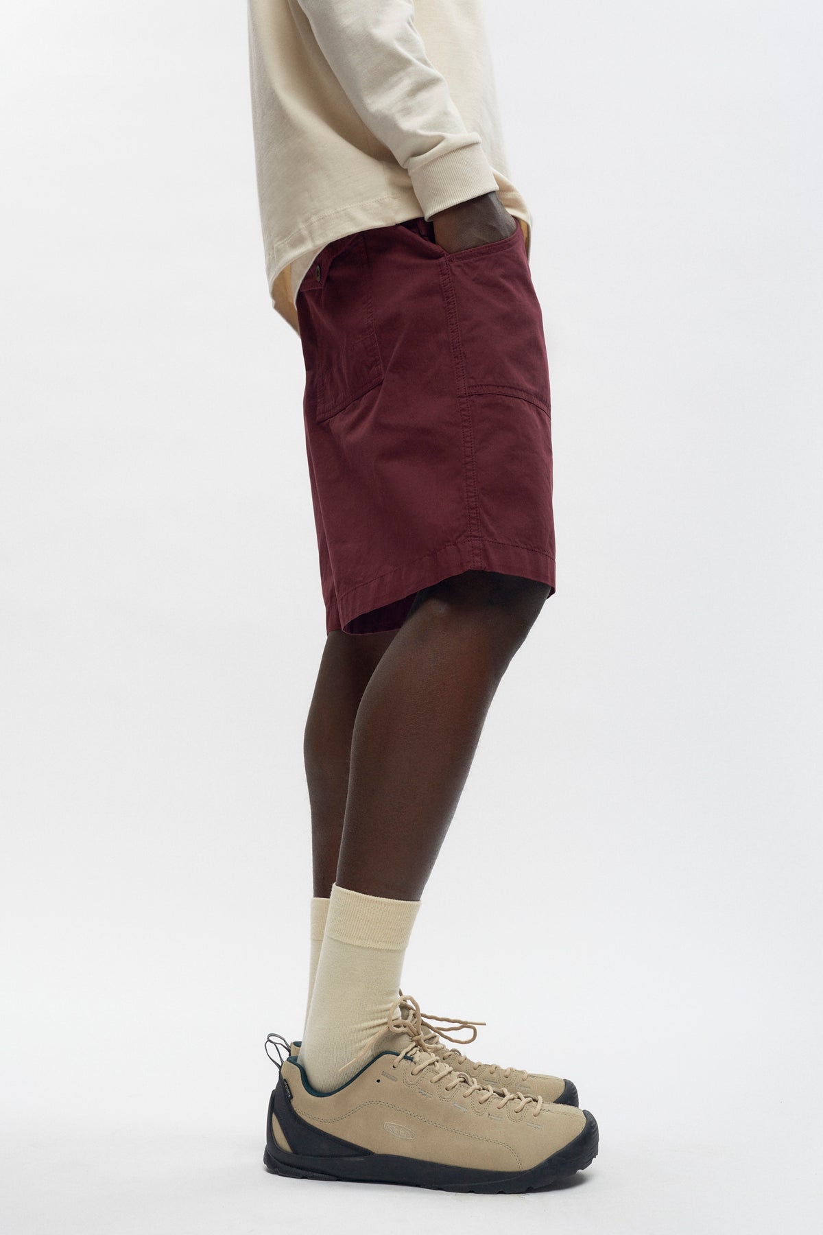 Short de plage Tefnut en prune